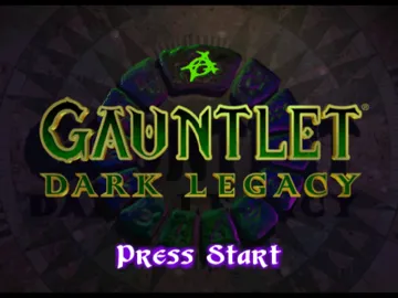 Gauntlet - Dark Legacy screen shot title